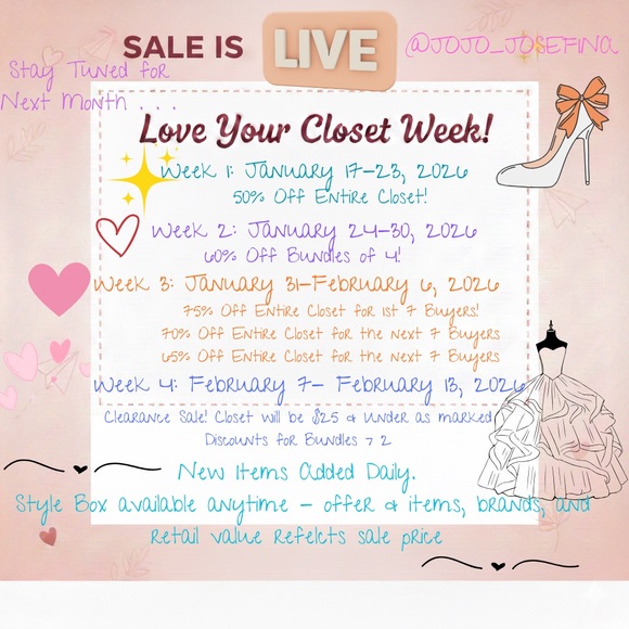 @JOJO_JOSEFINA @JOJOSKAGGS is LIVE! LOW STARTS! Fun, fashion, friends! - Picture 4 of 11